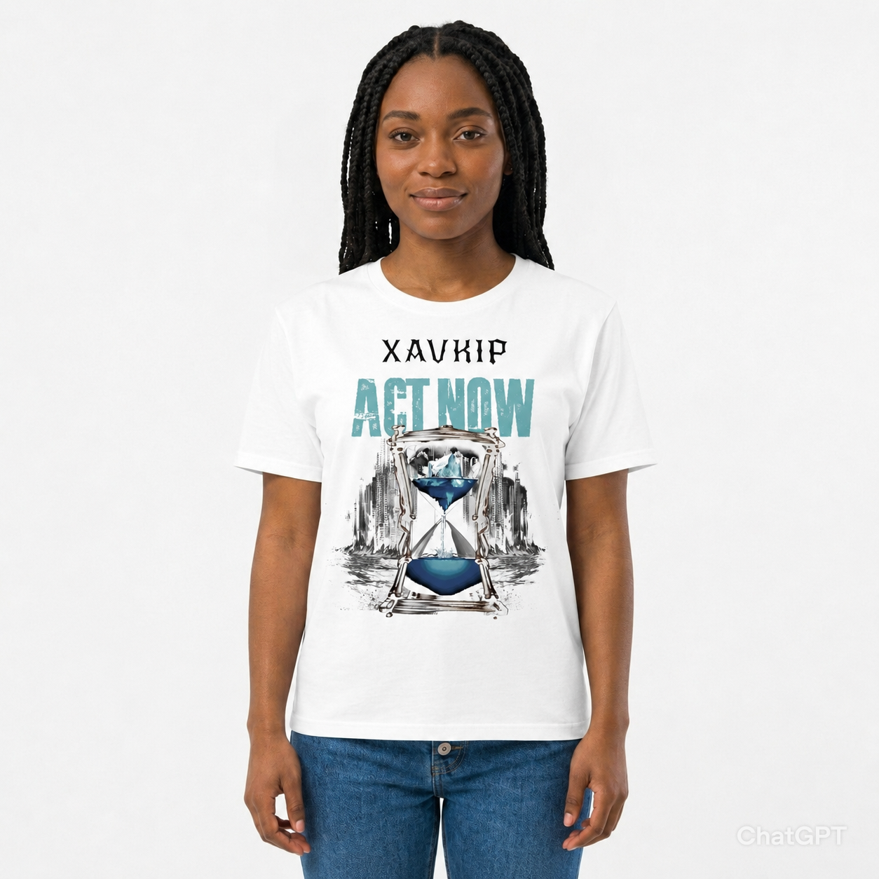 Glacier Hourglass t-shirt