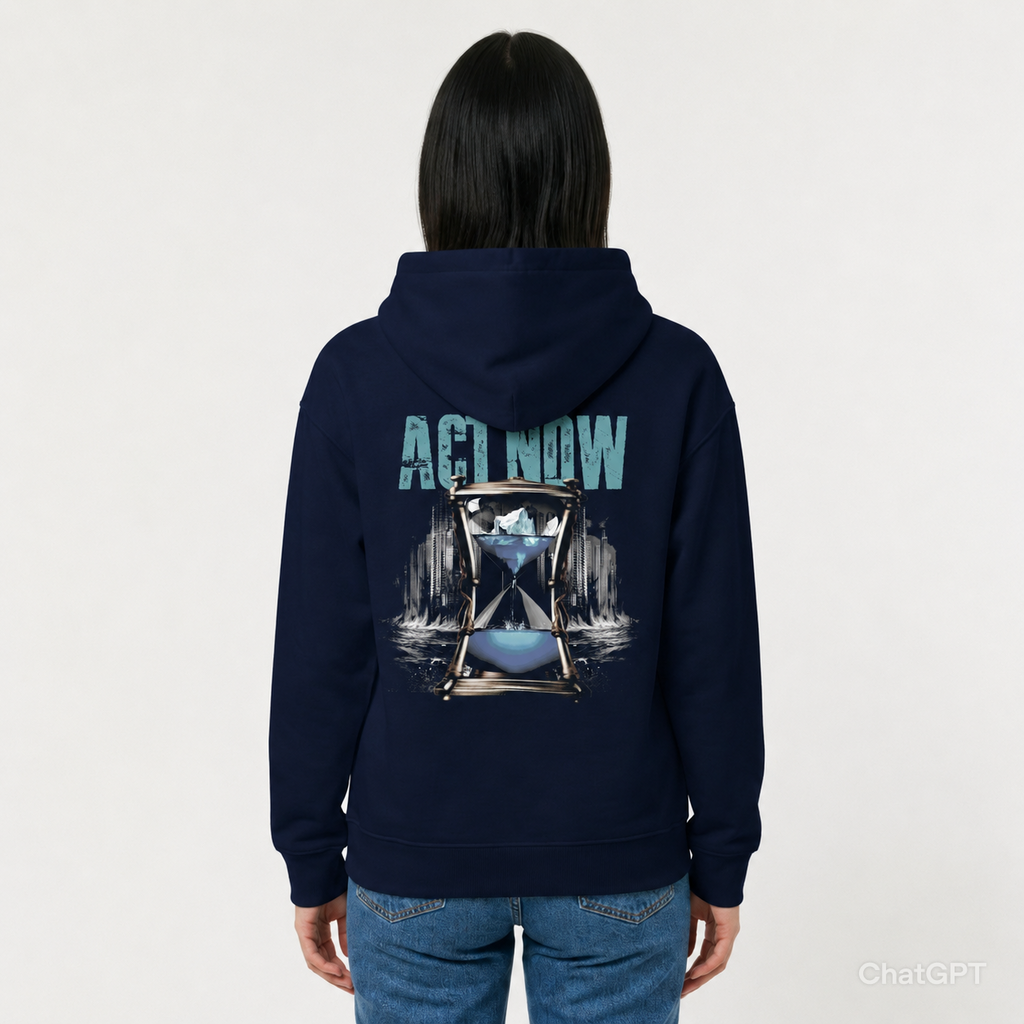 Glacier Hourglass hoodie