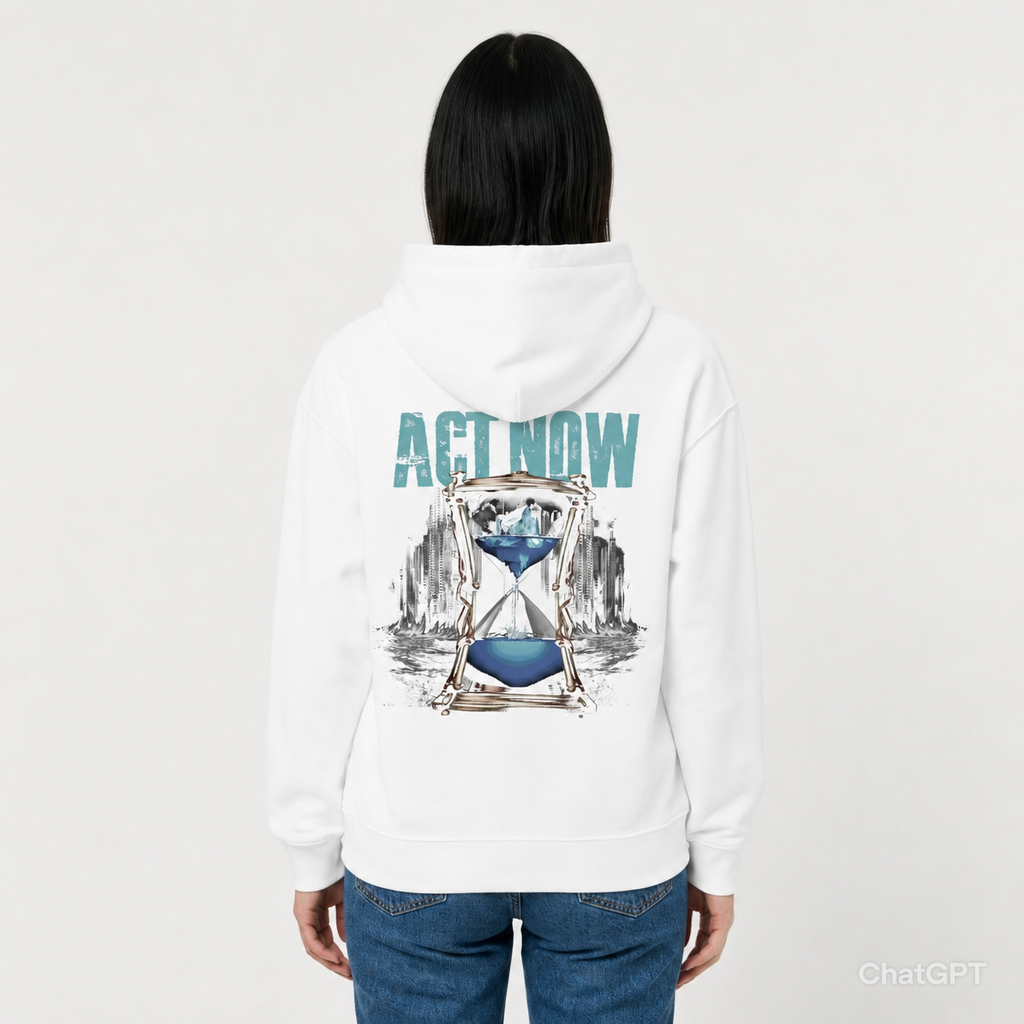 Glacier Hourglass hoodie