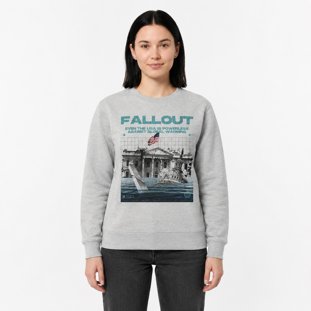 Submerged White House sweatshirt