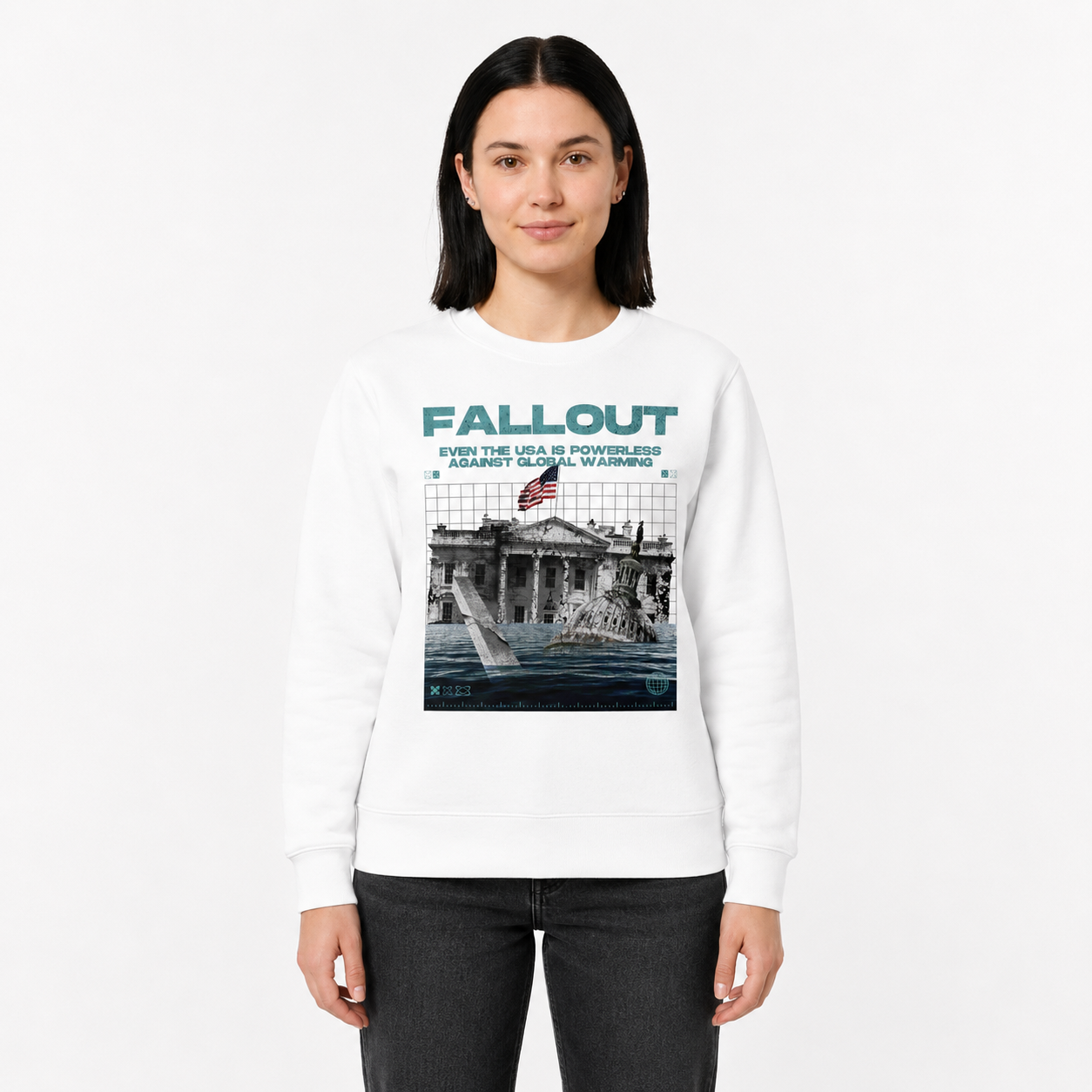 Submerged White House sweatshirt